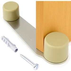 BRINOX Beige Scharnierende Deurstop - Deurstopper met Lijm BRINOX Beige Scharnierende Deurstop - Deurstopper met Lijm