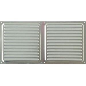 BRINOX B70540 - Grade de ventilação - 20x40 cm - Prata BRINOX B70540 - Grade de ventilação - 20x40 cm - Prata