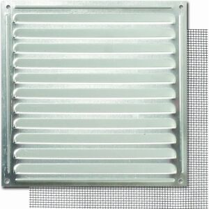 Griglia di ventilazione in alluminio 17x17 cm - Brinox Griglia di ventilazione in alluminio 17x17 cm - Brinox