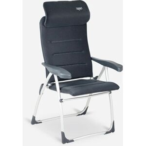 Składane krzesło kempingowe z aluminium Crespo Compact Air-Elegant - Szare Składane krzesło kempingowe z aluminium Crespo Compact Air-Elegant - Szare