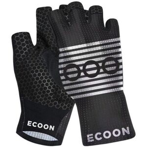 Ecoon Alpe Cycling Gloves - Black - Elastic, Anti-slip, Recycled Ecoon Alpe Cycling Gloves - Black - Elastic, Anti-slip, Recycled