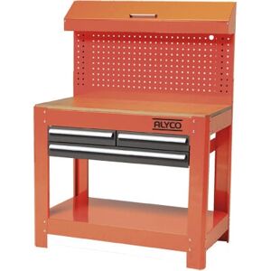 Mesa de Trabajo Alyco - Banco de Metal con 3 Cajones - 1545x635x1145 mm Mesa de Trabajo Alyco - Banco de Metal con 3 Cajones - 1545x635x1145 mm