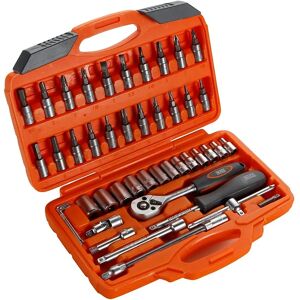 ALYCO 46-delige Set met Ratelsleutels in Chroom Vanadium ALYCO 46-delige Set met Ratelsleutels in Chroom Vanadium