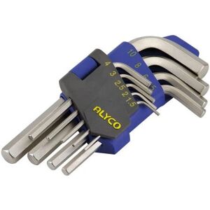 ALYCO 193070 Hex Key Set - 9 pcs ALYCO 193070 Hex Key Set - 9 pcs