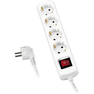 ALYCO ORANGE Stekkerdoos - Stekkerdoos met 4 stopcontacten, 3m kabel ALYCO ORANGE Stekkerdoos - Stekkerdoos met 4 stopcontacten, 3m kabel