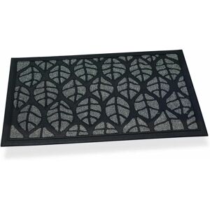 Tapis d'entrée Hidalgo Feuilles Gris - Caoutchouc 45 x 75 cm - Publicité Tapis d'entrée Hidalgo Feuilles Gris - Caoutchouc 45 x 75 cm - Publicité