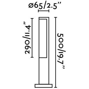 Faro Beret-1 LED Outdoor Short Bollard Light - Outdoor Lighting Faro Beret-1 LED Outdoor Short Bollard Light - Outdoor Lighting