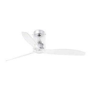 Faro Barcelona Mini Tube Fan - Transparent - Ceiling Fan Faro Barcelona Mini Tube Fan - Transparent - Ceiling Fan