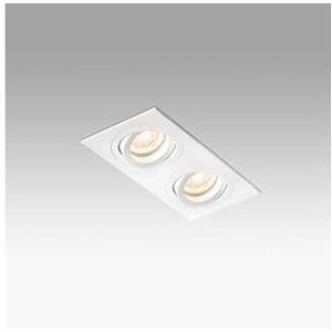 Faro Lighting Faro Rad-2 - Foco empotrado cuadrado doble ajustable - Iluminación de techo Faro Lighting Faro Rad-2 - Foco empotrado cuadrado doble ajustable - Iluminación de techo