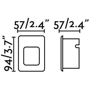 Lorefar NASE 3W 100lm Warm White - Outdoor Lighting Lorefar NASE 3W 100lm Warm White - Outdoor Lighting