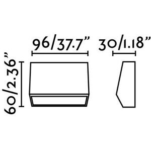 Faro Must-1 LED Outdoor Wall Light - IP65, Dark Grey Faro Must-1 LED Outdoor Wall Light - IP65, Dark Grey