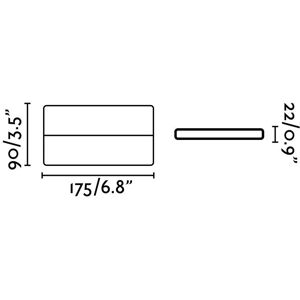 Faro Aday-2 LED Outdoor Wall Light - White, 950 Lumens, IP54 Faro Aday-2 LED Outdoor Wall Light - White, 950 Lumens, IP54