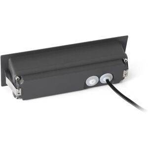 Faro Nat Recessed LED Light - Outdoor Wall Lamp - Dark Grey Faro Nat Recessed LED Light - Outdoor Wall Lamp - Dark Grey