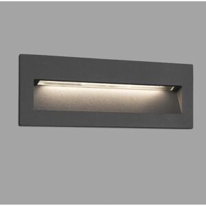 Faro Nat Luci incassate LED - Lampada da parete esterna - Grigio scuro Faro Nat Luci incassate LED - Lampada da parete esterna - Grigio scuro