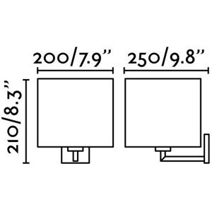 Faro 62706 Wall Light - E27 Indoor Faro 62706 Wall Light - E27 Indoor