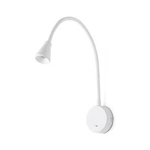 Illuminazione da Parete Faro - Lampada da Lettura LED Regolabile - Bianco Illuminazione da Parete Faro - Lampada da Lettura LED Regolabile - Bianco