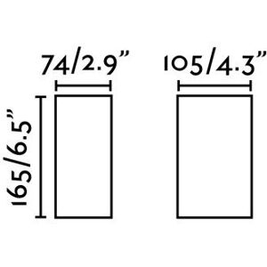 Faro 70268 outdoor lighting - Wall Lamp IP54 Faro 70268 outdoor lighting - Wall Lamp IP54