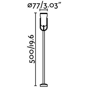 Faro Slot Outdoor Lighting - Black 14W 3000K IP65 Faro Slot Outdoor Lighting - Black 14W 3000K IP65