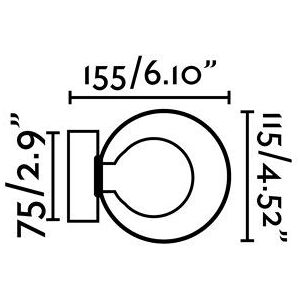 Faro Model 40086 Wall Light - Bathroom Chrome G9 IP44 Faro Model 40086 Wall Light - Bathroom Chrome G9 IP44