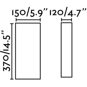 Faro 66410 Wall Lighting - E27 Black Faro 66410 Wall Lighting - E27 Black