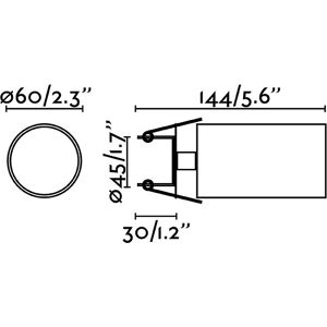 Faro Stan Black Recessed Ceiling Light - Ceiling Lighting Faro Stan Black Recessed Ceiling Light - Ceiling Lighting
