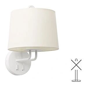 Faro MONTREAL Wall Light with Shade White - Wall lighting Faro MONTREAL Wall Light with Shade White - Wall lighting
