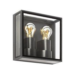 Faro 71306 iluminación exterior de pared - Doble E27 IP65 Faro 71306 iluminación exterior de pared - Doble E27 IP65