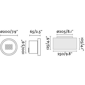 Faro Tras-25 Black Outdoor Recessed Ground Light - Outdoor Lighting Faro Tras-25 Black Outdoor Recessed Ground Light - Outdoor Lighting