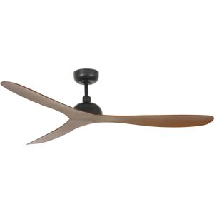 Faro Barcelona Gotland - Nero, Legno - Ventilatore a soffitto Faro Barcelona Gotland - Nero, Legno - Ventilatore a soffitto