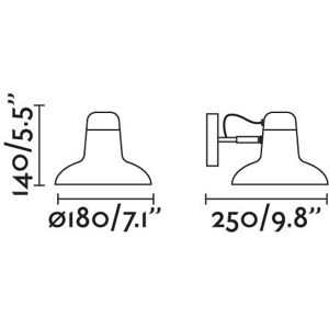 Faro Faro SNAP Wall Light White - E27 - Wall Light Faro Faro SNAP Wall Light White - E27 - Wall Light