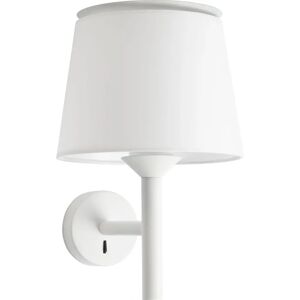 Faro 20300-92 Wall Lighting - Wall Light with Shade White, E27 Faro 20300-92 Wall Lighting - Wall Light with Shade White, E27