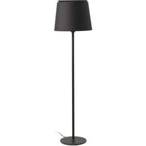 Lampada da terra Faro SAVOY Nera - E27, 15W, Acciaio e Tessuto Lampada da terra Faro SAVOY Nera - E27, 15W, Acciaio e Tessuto