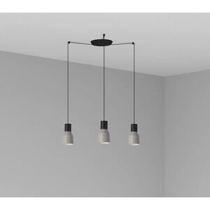 Faro 68591-3L Steel Grey Cluster Pendant Light - Lighting Faro 68591-3L Steel Grey Cluster Pendant Light - Lighting