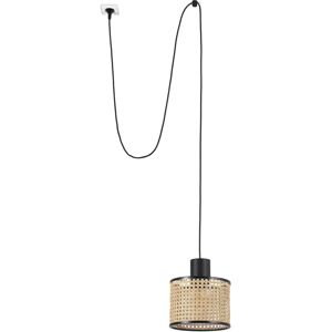 Faro Mambo Black Rattan Pendant Lamp - Lighting Accessory Faro Mambo Black Rattan Pendant Lamp - Lighting Accessory