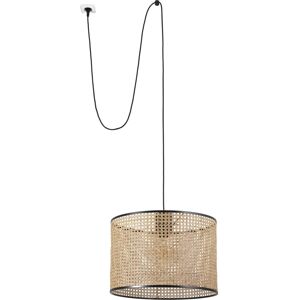 Faro Mambo Black Rattan Pendant Lamp - Lighting Fixture Faro Mambo Black Rattan Pendant Lamp - Lighting Fixture