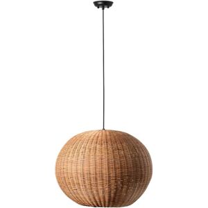 Netlighting Haka Black Rattan Globe Pendant Lamp - Pendant Lamp Netlighting Haka Black Rattan Globe Pendant Lamp - Pendant Lamp