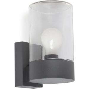 Faro Lighting Kila Dark Grey Wall Lantern - IP65 Outdoor Dimmable Lamp Faro Lighting Kila Dark Grey Wall Lantern - IP65 Outdoor Dimmable Lamp