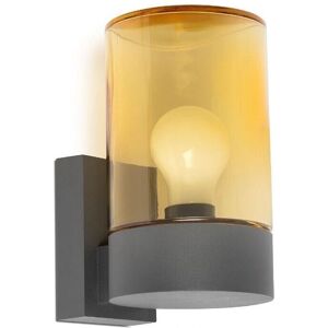 Faro Lighting Kila Dark Grey Wall Lantern - Outdoor IP65 Amber 2700K Faro Lighting Kila Dark Grey Wall Lantern - Outdoor IP65 Amber 2700K
