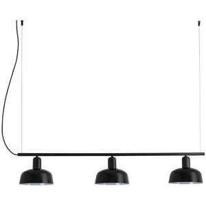 Faro Lighting Tatawin Lineal Small Black Lineal Dome Lámpara Colgante - Lámpara Colgante Faro Lighting Tatawin Lineal Small Black Lineal Dome Lámpara Colgante - Lámpara Colgante