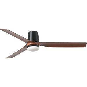 Faro Faro PUNT TUB M LED Ceiling Fan - Black, Dark Wood, 6 Speed Faro Faro PUNT TUB M LED Ceiling Fan - Black, Dark Wood, 6 Speed