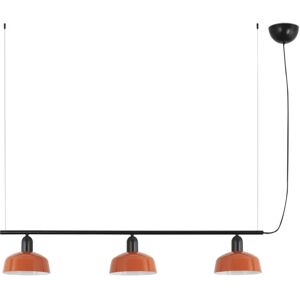 Faro Barcelona Tatawin s Lámpara colgante lineal naranja rojizo - Lámpara de suspensión Faro Barcelona Tatawin s Lámpara colgante lineal naranja rojizo - Lámpara de suspensión