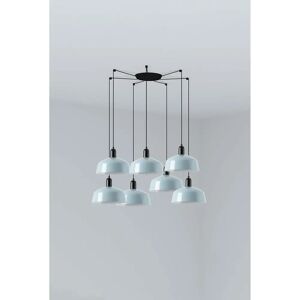 Faro Barcelona Tatawin M lámpara colgante - Azul grisáceo - Lámpara colgante Faro Barcelona Tatawin M lámpara colgante - Azul grisáceo - Lámpara colgante