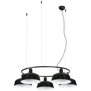 FARO BARCELONA Tatawin M Pendant Lamp - Circular Black Modern Lighting FARO BARCELONA Tatawin M Pendant Lamp - Circular Black Modern Lighting