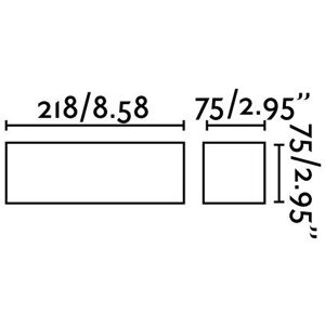 Faro Eaco Wall Light - G9 Indoor Small White Plaster Faro Eaco Wall Light - G9 Indoor Small White Plaster