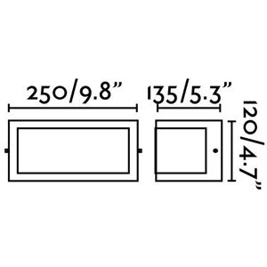 Faro Negus - Outdoor Wall Light - Grey - E27 - Classic Design Faro Negus - Outdoor Wall Light - Grey - E27 - Classic Design