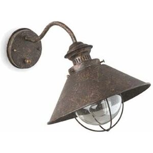 Faro Nautica Outdoor Wall Light - Rustic E27 1 Light Faro Nautica Outdoor Wall Light - Rustic E27 1 Light