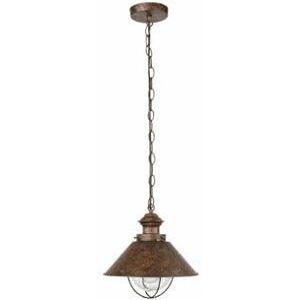 Faro Nautica-1G Rust Brown Outdoor Pendant Light - Suspension Lighting Faro Nautica-1G Rust Brown Outdoor Pendant Light - Suspension Lighting
