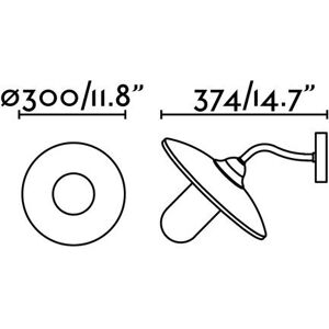 Faro 74261 Rust Brown Outdoor Wall Light - Outdoor Lighting Faro 74261 Rust Brown Outdoor Wall Light - Outdoor Lighting