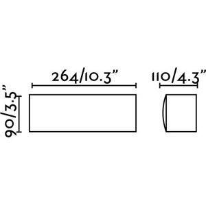 Faro Ancora Outdoor Wall Light - Dark Grey IP44 E27 Faro Ancora Outdoor Wall Light - Dark Grey IP44 E27