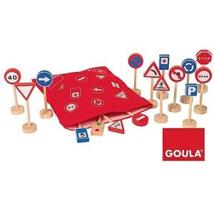 Goula Modèle 50211 Jeu de Signaux de Circulation Éducatif - Publicité Goula Modèle 50211 Jeu de Signaux de Circulation Éducatif - Publicité